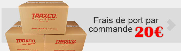 frais de port par commande 20€