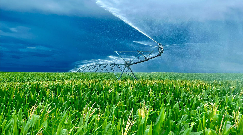 longueur maximale d'irrigation par Pivot central