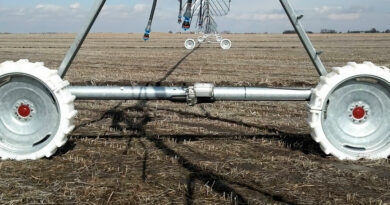 roue en polyéthylène irrigation à Pivot central