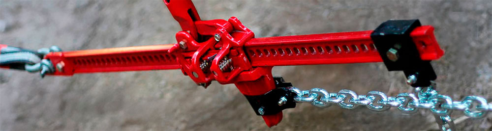 cric Hi-Lift utilisation comme treuil